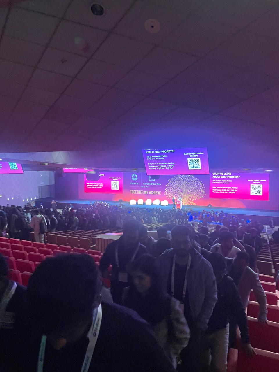 Photo of main conference hall
